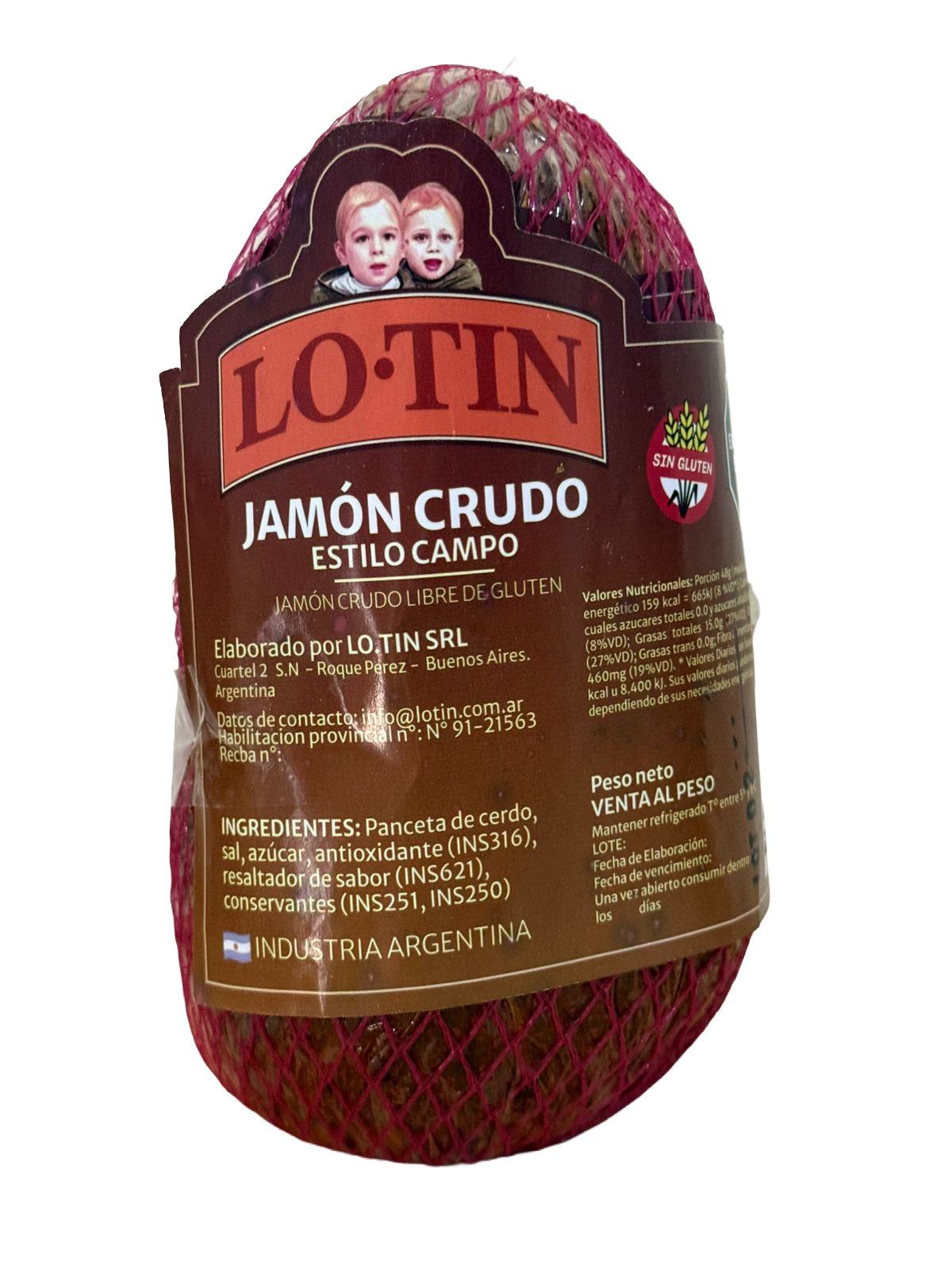 Jamón Crudo estilo Campo