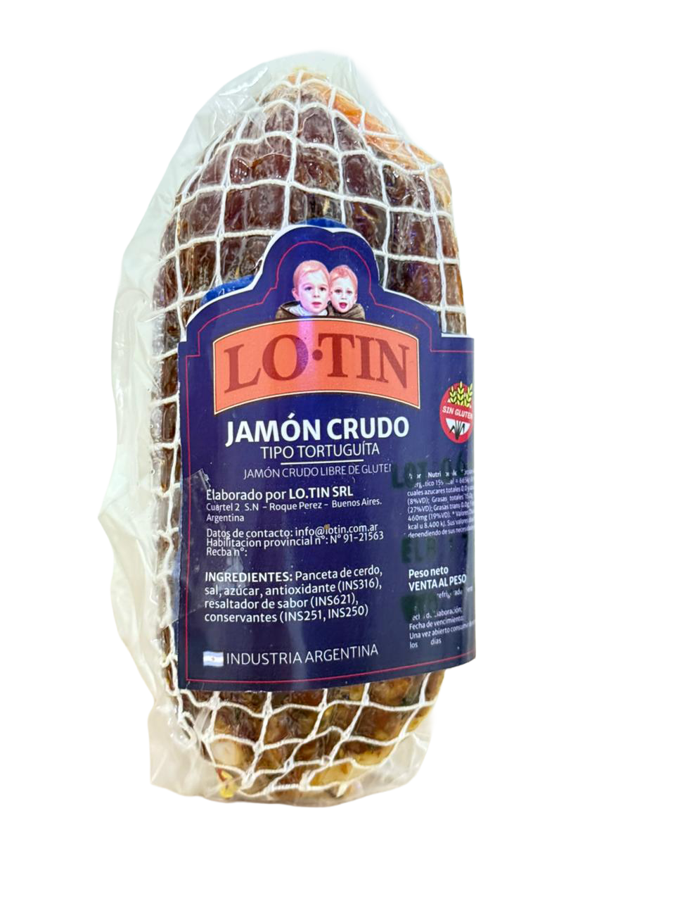 Jamón Crudo Tortuguita